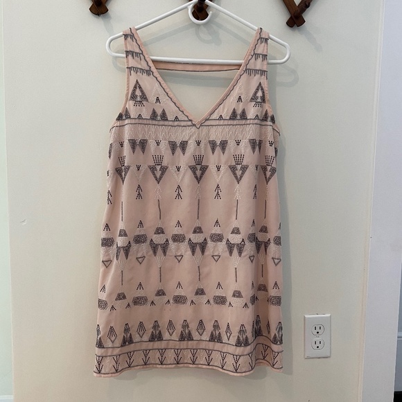 Free People Frances Beaded Shift Dress - Picture 4 of 6